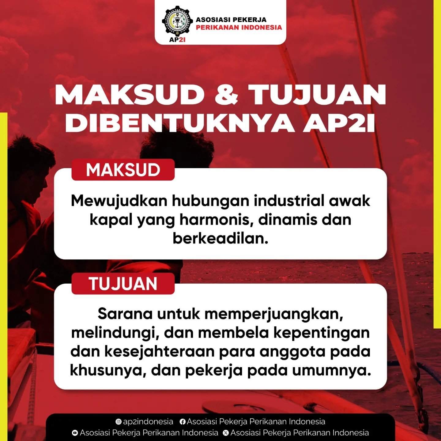 Maksud dan Tujuan AP2I