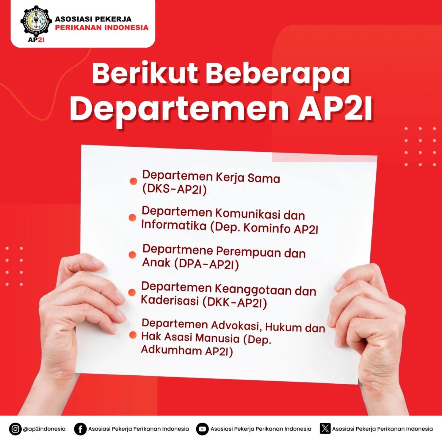 5 Departemen AP2I