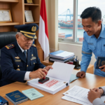 Ilustrasi pengesahan PKL di kantor Kesyahbandaran