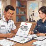 Ilustrasi Penandatanganan Perjanjian Kerja Laut (PKL)