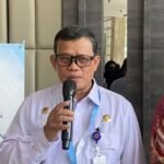 Direktur Perkapalan dan Kepelautan Direktorat Jenderal Perhubungan Laut (Ditjen Hubla) Kemenhub Samsuddin di Batam, Kepri, Kamis (16/7/2026). (ANTARA/Amandine Nadja)